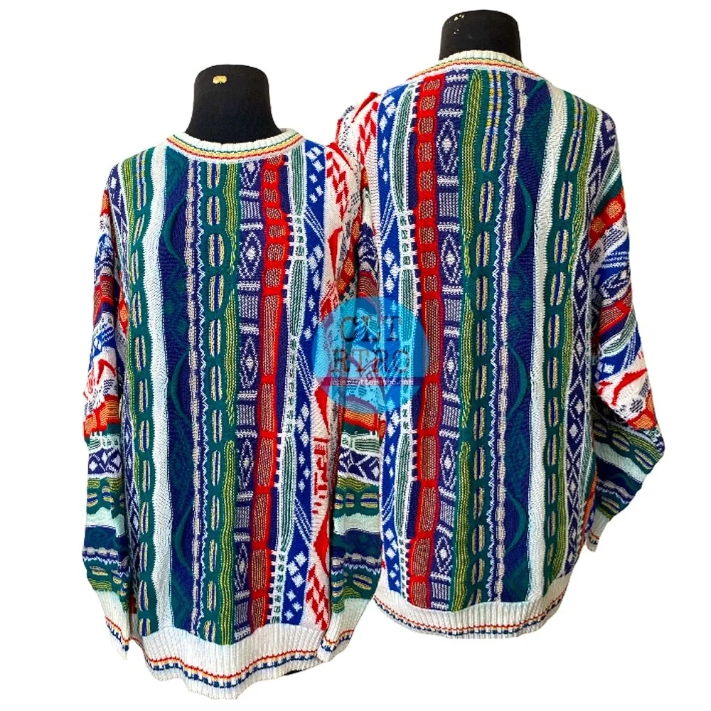 vtg Florence Tricot 3D knit Sweater